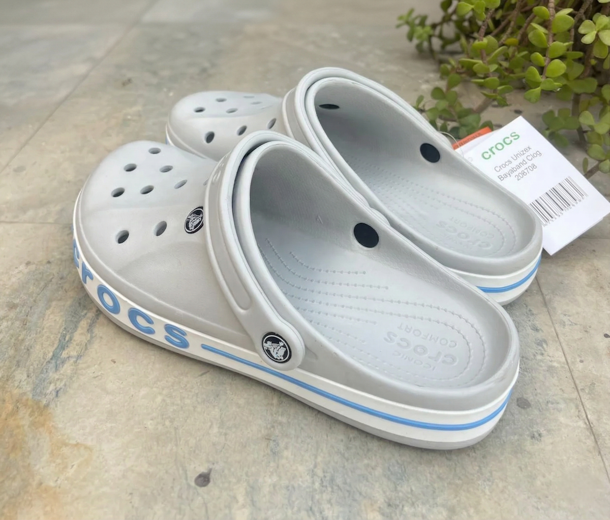 Crocs Bayaband 2.0 Clogs (grey/blue)