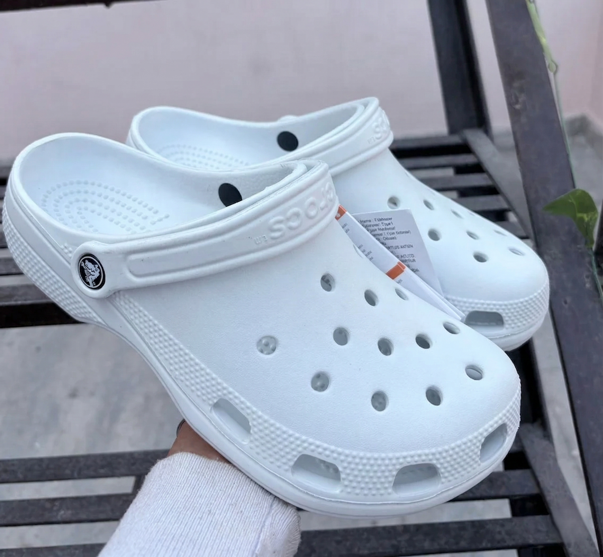 Crocs Classic Clogs (Light Grey)
