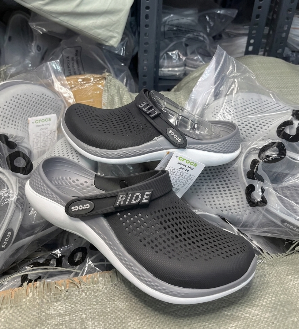 Crocs Literide 360 Clog (Black/Slate Grey)