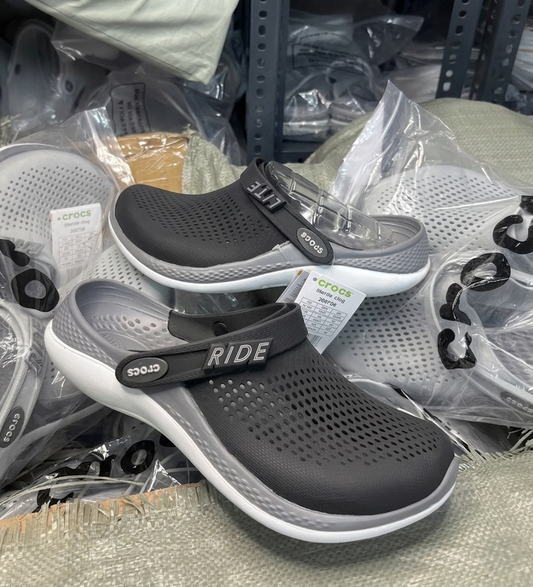 Crocs Literide 360 Clog (Black/Slate Grey)