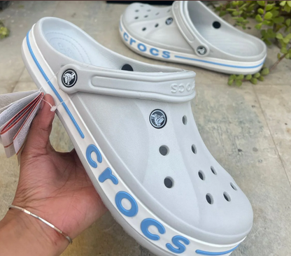 Crocs Bayaband 2.0 Clogs (grey/blue)
