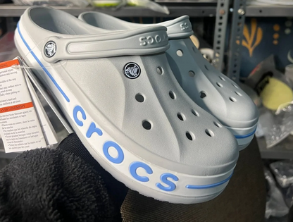 Crocs Bayaband 2.0 Clogs (grey/blue)