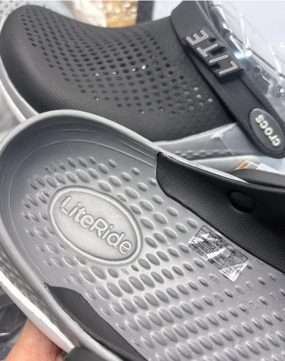 Crocs Literide 360 Clog (Black/Slate Grey)