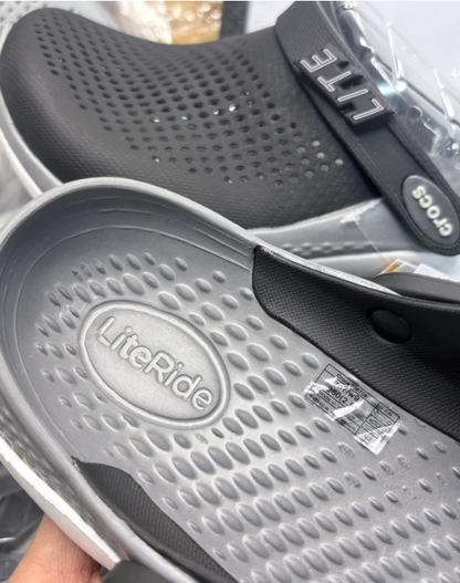 Crocs Literide 360 Clog (Black/Slate Grey)
