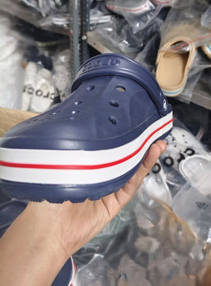 Crocs Bayaband 2.0 Clogs (Navy/Red)